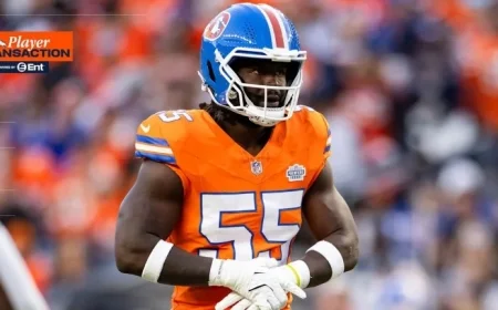 Broncos Promote Turner, Elevate Bandy and Ehlinger for Week 15 Against Packers