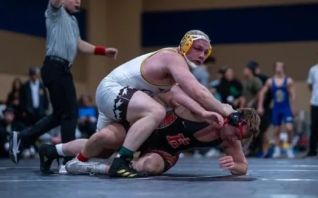 Christian Carroll Preps for Heavyweight Clash Against Top-Ranked Penn State