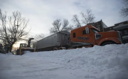 First Snowfall Cleanup in Montreal: Four Days to Clear the Streets