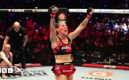 Cris Cyborg Overpowers Sara Collins, Challenges Dakota Ditcheva in PFL Bout