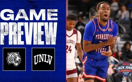 Men’s Basketball Heads to Jack Jones Classic Against UNLV