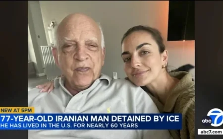 ICE Detains 77-Year-Old Iranian Man Living in U.S. for 60 Years