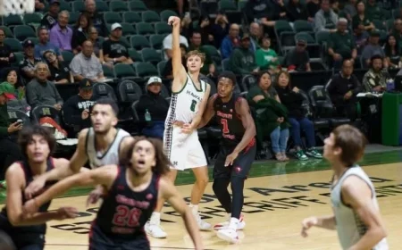 Men’s Basketball Triumphs Over Hawai‘i Hilo