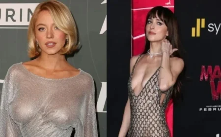 Sydney Sweeney and Dakota Johnson: Top Naked Dress Moments of 2025