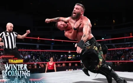 Takeshita and Castagnoli Draw; Briscoe Retains Title, December 13, 2025