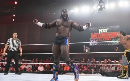 ‘The Ruler’ Oba Femi Gears Up for WWE Battle in DC