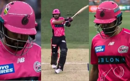 Babar Azam Scores 2 in Big Bash Debut for Sydney Sixers