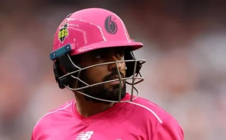 Rain and Lightning Delay Babar Azam’s BBL Debut