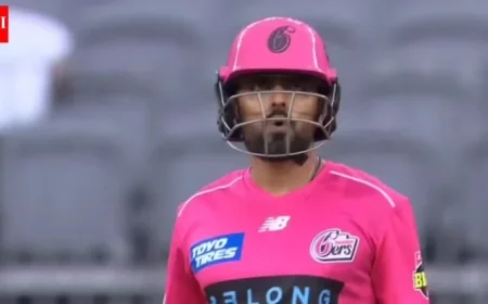 Babar Azam’s Shocking BBL Debut: Dismissed for 2 Runs vs Perth Scorchers