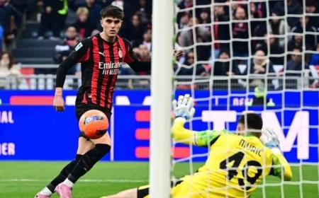 Serie A Showdown: Milan Battles Sassuolo Live