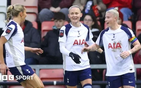 Man Utd Stages Comeback in 3-3 WSL Thriller Against Tottenham