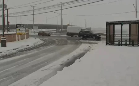 First Snowfall Blankets NYC, NJ, Creating Treacherous Tri-State Roads