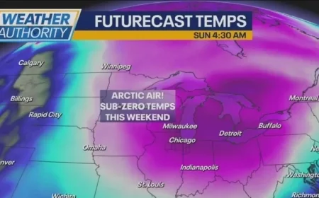 Arctic Chill Brings Sub-Zero Temperatures to Chicago