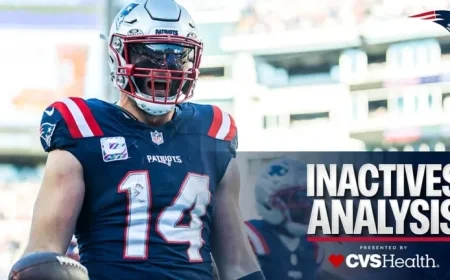 Patriots LB Robert Spillane Active, Three Regulars Return from Injury vs. Bills