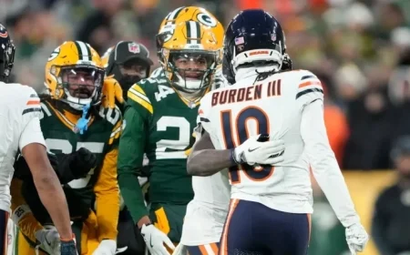 NFL Fines Bears WR Following Clash with Packers CB Keisean Nixon