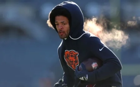 Bears’ Odunze Sidelined by Aggravated Foot Injury