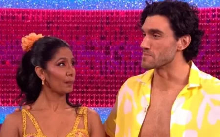 Julian Caillon Tears Up in Strictly Semi-Final Performance