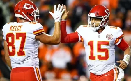 Patrick Mahomes and Travis Kelce Arrive Stylishly for Week 15 Clash with Chargers