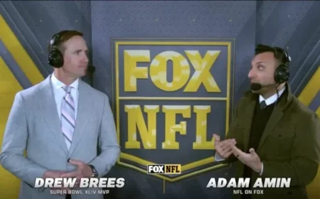 Drew Brees Embraces New Broadcasting Role, Says Adam Amin