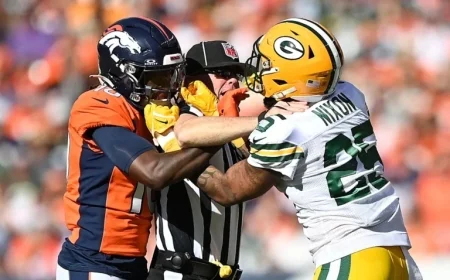 Broncos-Packers Tensions Flare Before Game Kickoff