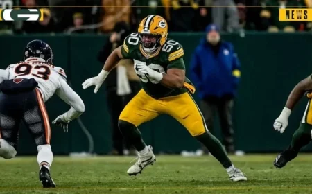 Packers’ Zach Tom Shines as Reliable Right Tackle