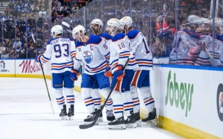 Oilers Defeat Maple Leafs 6-0: Game Recap
