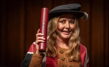 Carol Vorderman Receives Honorary Doctorate from Swansea University