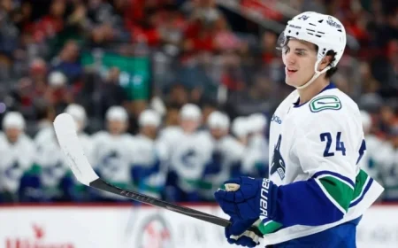 Canucks’ Buium Unfazed by Wild Before Trade