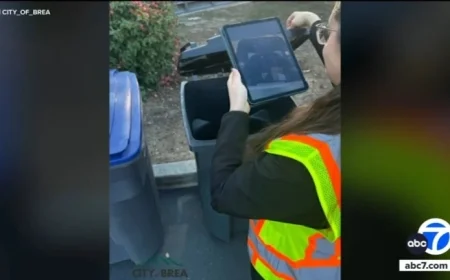 Brea Warns Residents on Trash Bin Misuse Violations