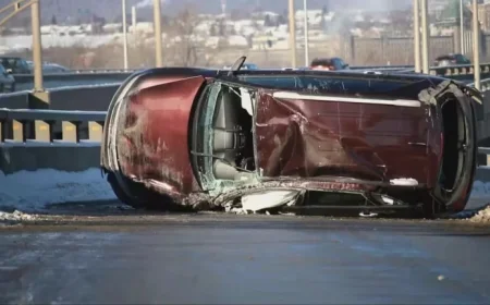 Nonagenarian Dies After Rolling Over on Quebec’s A-440 Highway