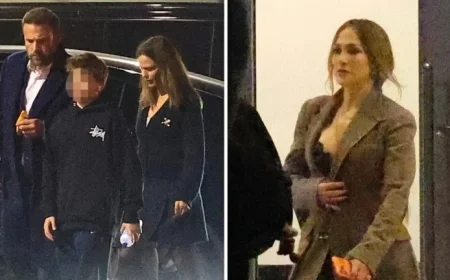 Ben Affleck Attends Son Samuel’s Show with Jennifer Garner and Jennifer Lopez