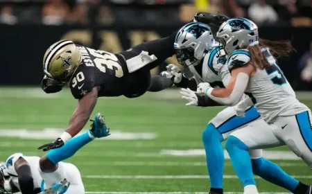 Panthers’ Key Performances Analyzed in Tough Loss to Saints