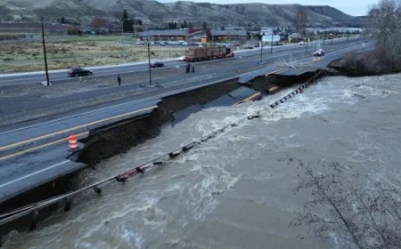 Flood Damage Shuts Highway 12 in Naches; Repairs Ongoing