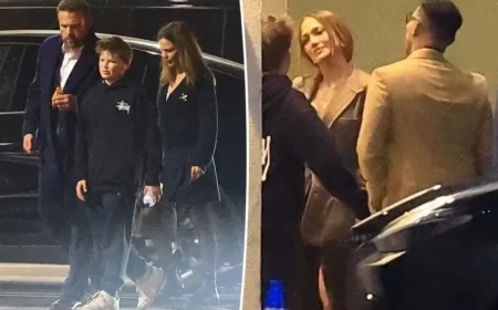 Ben Affleck Reunites with Jennifer Lopez and Garner at Kids’ School Play