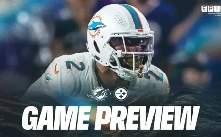 Miami Dolphins vs. Pittsburgh Steelers: Exciting Game Preview