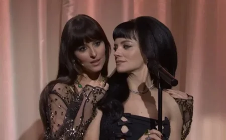 Dakota Johnson Joins Lily Allen in Lingerie for ‘SNL’ Skit