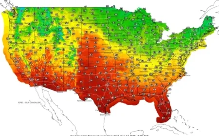 Major Shift in US Weather Predicted Following Weekend Snowstorm