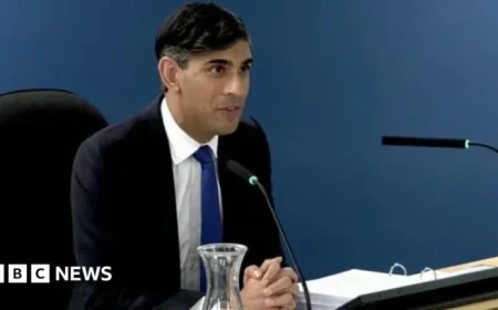 Watch Live: Rishi Sunak Faces Scrutiny at Covid Inquiry