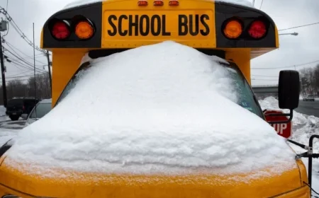 N.J. Schools Close or Delay Openings Due to Snow on Dec. 15, 2025