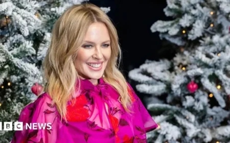 Kylie Tops Chart in Thrilling Christmas Number One Race
