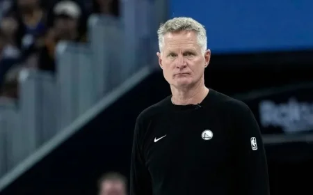 Steve Kerr Urges Common-Sense Gun Control After Brown Shooting