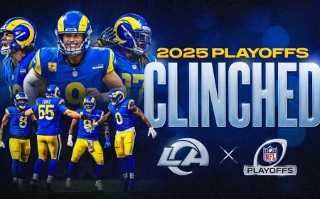 Rams Secure Playoff Spot with Victory Over Lions in Week 15