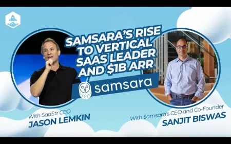 Samsara Reaches $100M ARR: CEO Sanjit Biswas Digitizes the Physical World