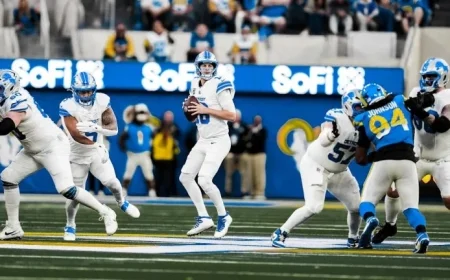 Detroit Lions Clash with Los Angeles Rams This Sunday, December 14