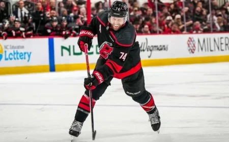 Slavin Returns from IR as Hurricanes Activate Star Defenseman