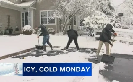 Snow Cleanup Ongoing While Icy Conditions Challenge Philadelphia Commuters