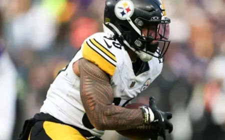 Steelers’ Jaylen Warren Added to Injury Report, Doubtful Against Dolphins