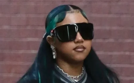 North West Unveils Dramatic Look with Bleached Eyebrows