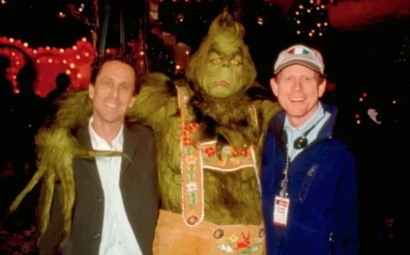 Jim Carrey and Ron Howard Discuss ‘The Grinch’ Production Insights
