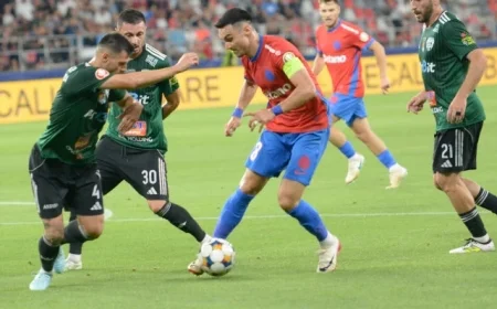 FCSB Dominate Slobozia, Ensuring a Strong Win